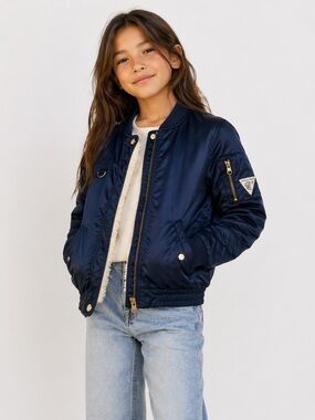 Scotch & Soda R'Belle Navy
Bomber Jacket Sherpa Lined Girls 10/140
